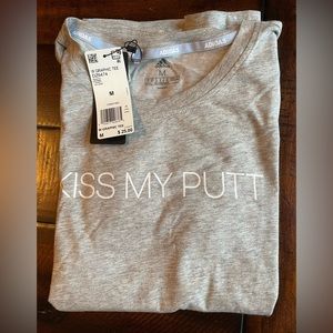 Kiss My Putt tee shirt